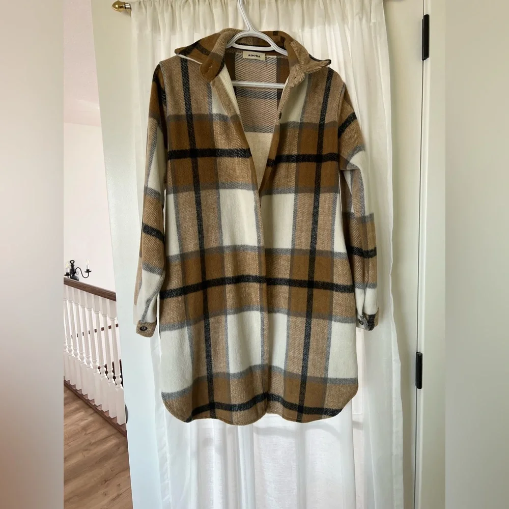 Plaid Shacket - Picture 1 of 4